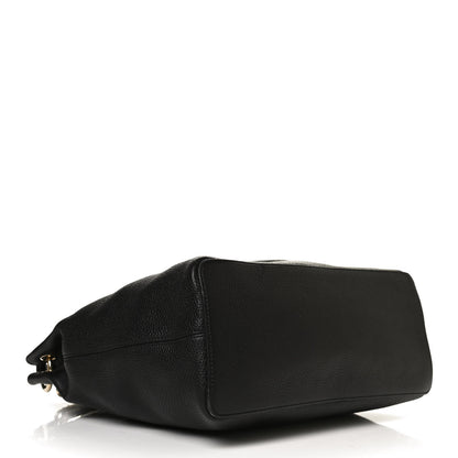 Gucci Pebbled Calfskin Large Soho Hobo Black 4 of 15
