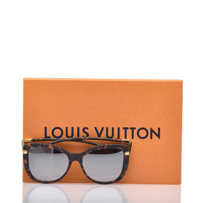 Louis Vuitton Monogram Charlotte Z0629E Sunglasses Dark Tortoise 9 of 9