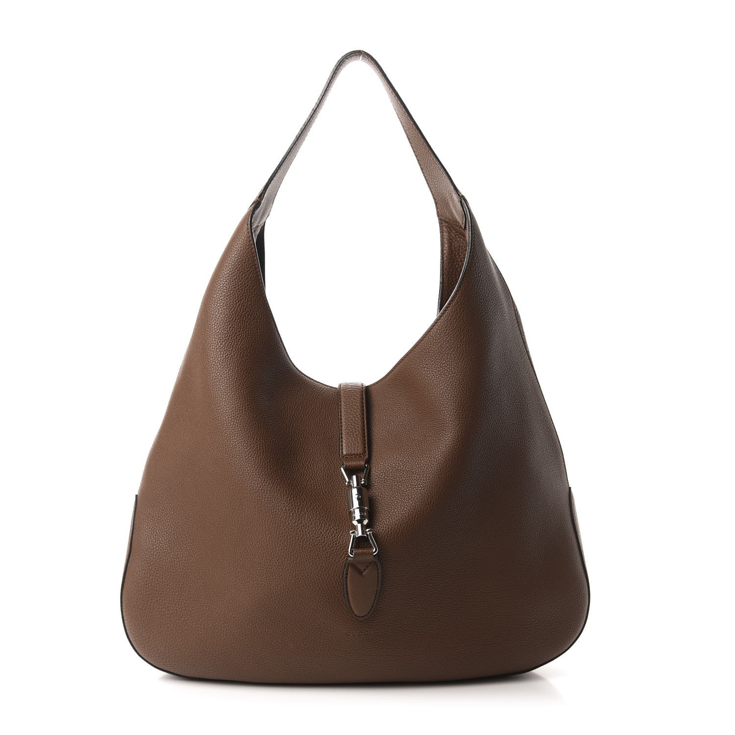 Gucci Soft Grained Calfskin Large Jackie Hobo Nut Brown 3 of 14