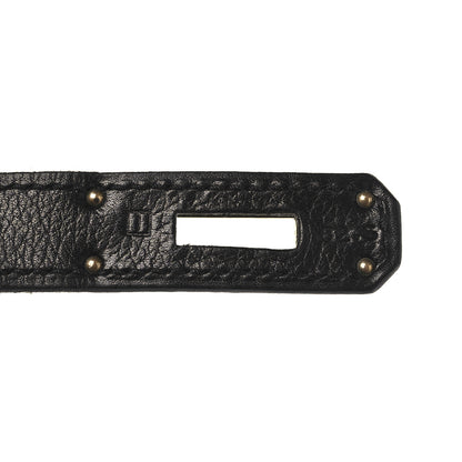 Hermes Evergrain Kelly Retourne 32 Black 7 of 21