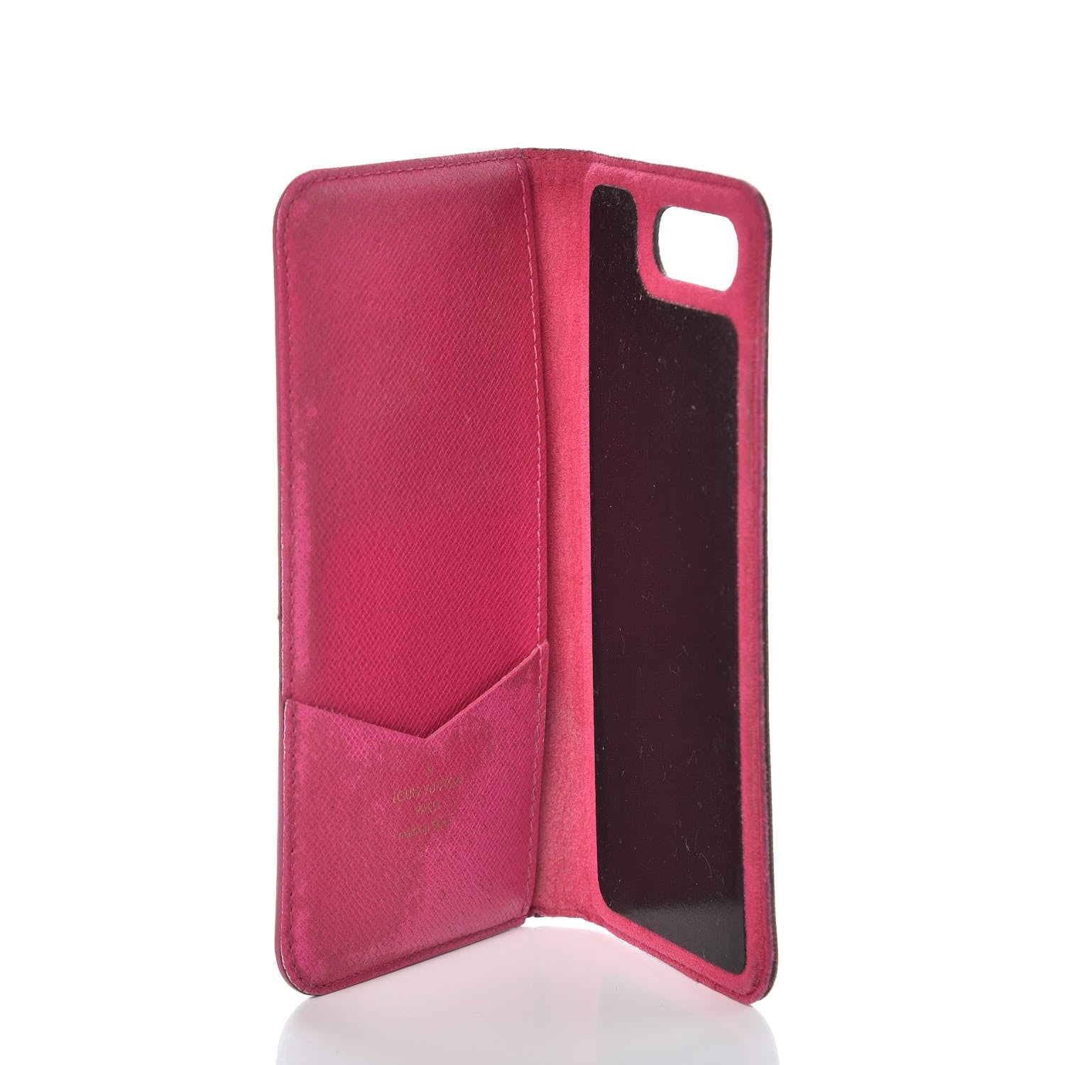 Louis Vuitton Monogram iPhone 7/8 Plus Folio Case Pink 5 of 11