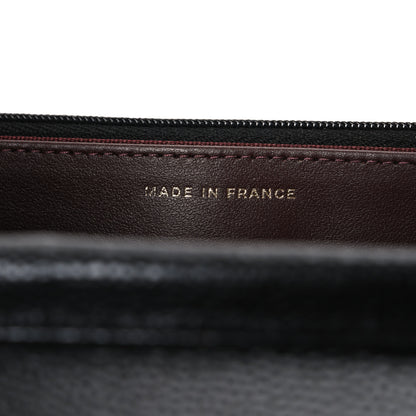 Chanel Caviar Quilted CC Turnlock Wallet On Chain WOC Black 7 of 12