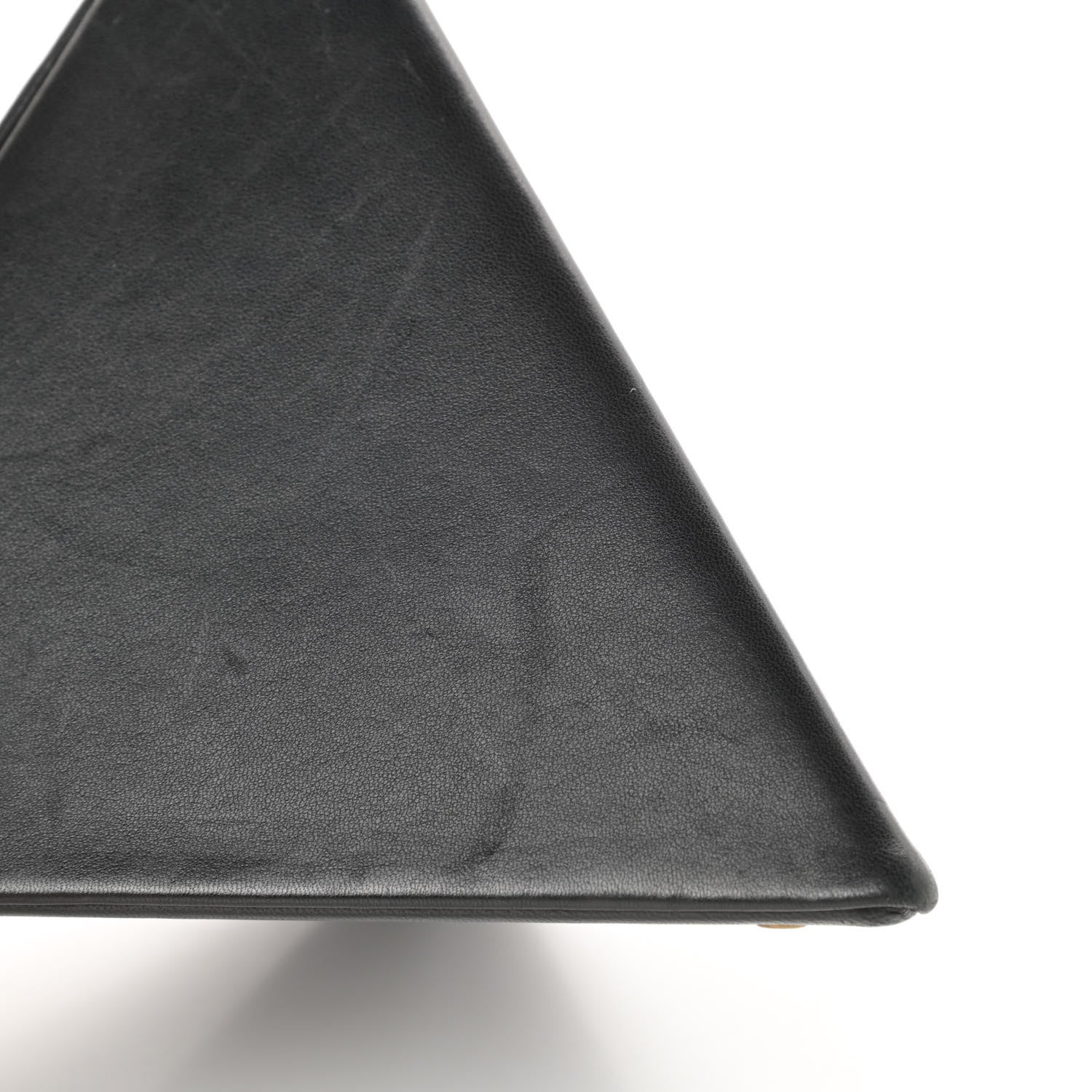 Saint Laurent Lambskin Pyramid Clutch Black 8 of 11