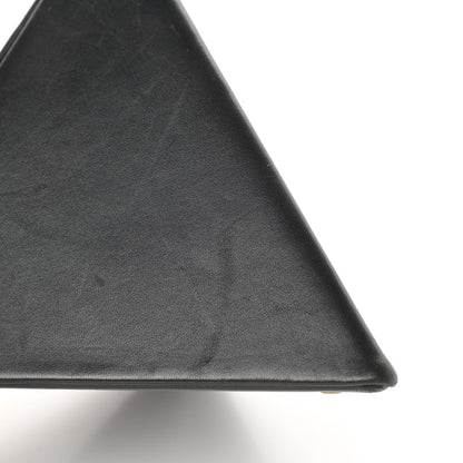 Saint Laurent Lambskin Pyramid Clutch Black 8 of 11