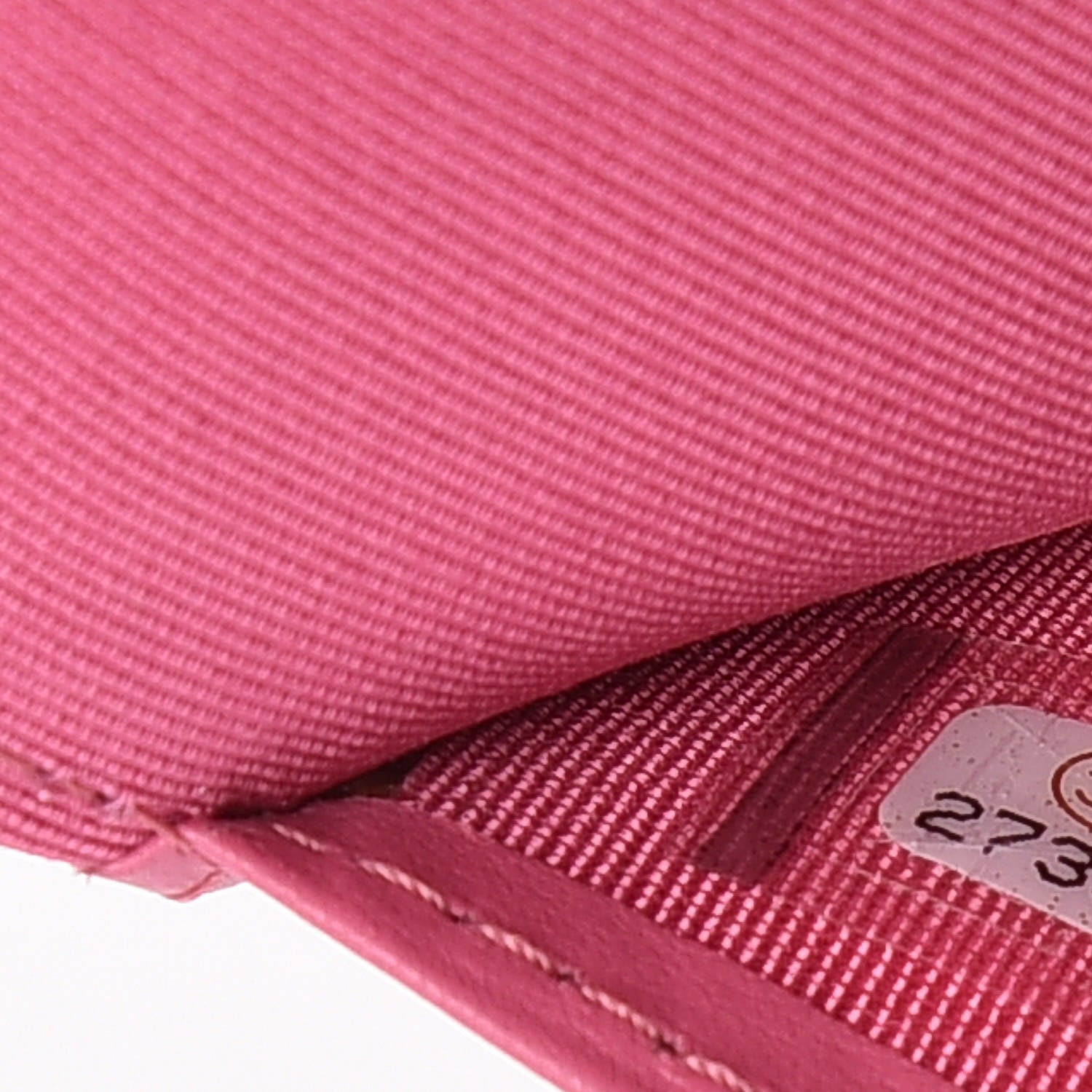 Chanel Caviar Quilted Passport Holder Pink 7 of 8