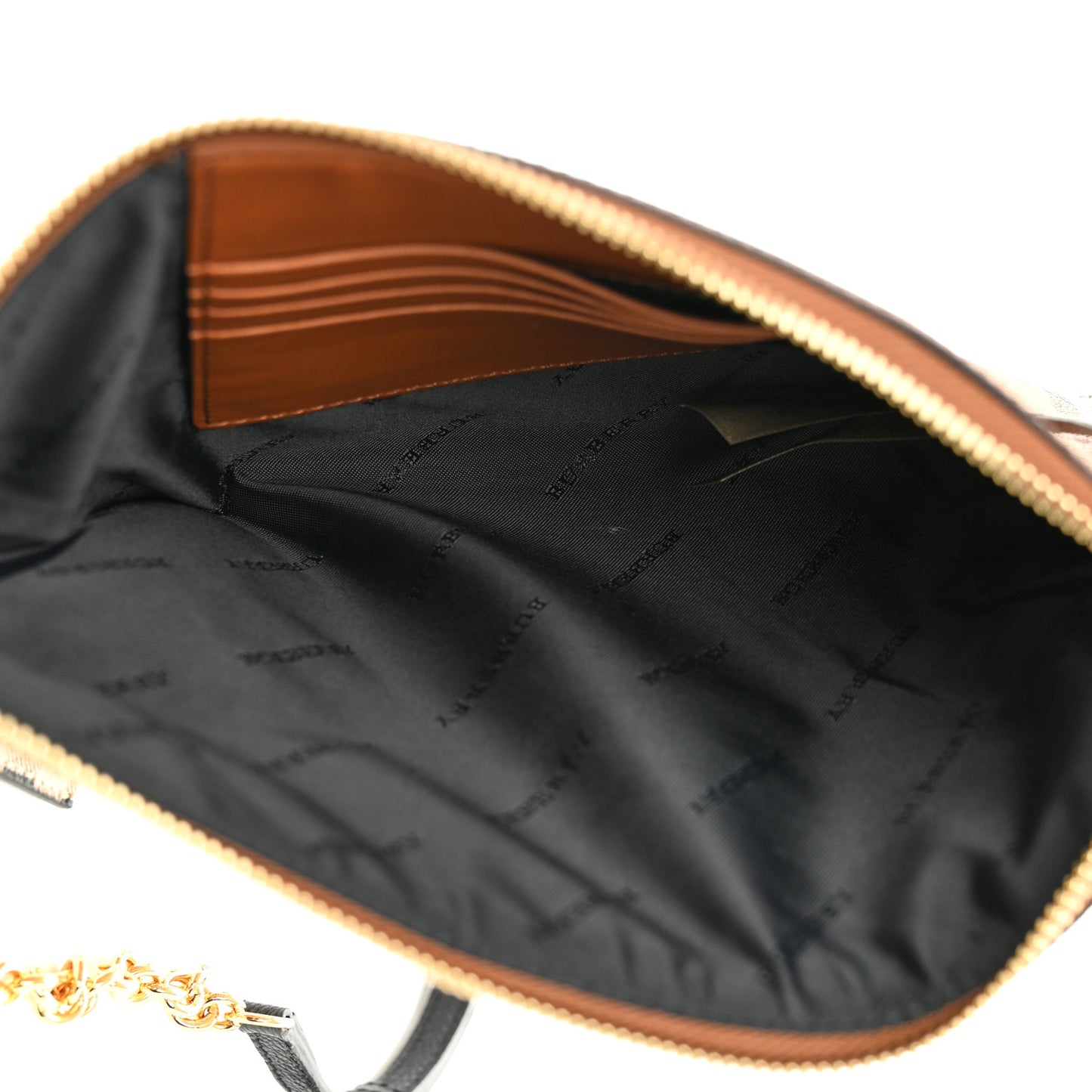 Haymarket Check Peyton Crossbody Clutch Bag Toffee