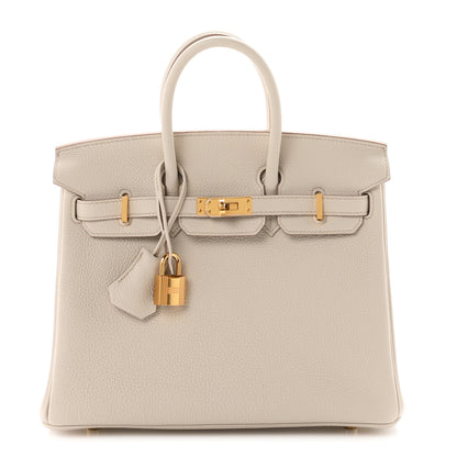 Hermes Togo Birkin 25 Beton 1 of 10