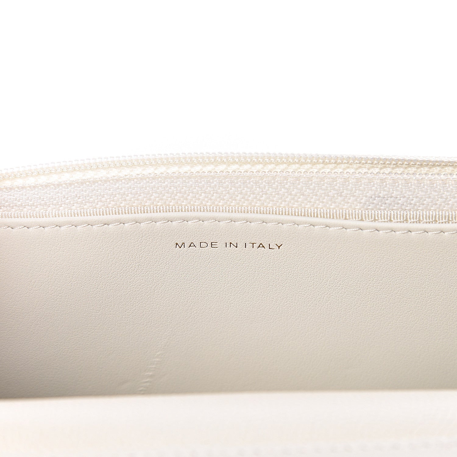 Chanel Caviar Quilted Wallet On Chain WOC White 7 of 12