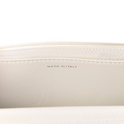 Chanel Caviar Quilted Wallet On Chain WOC White 7 of 12