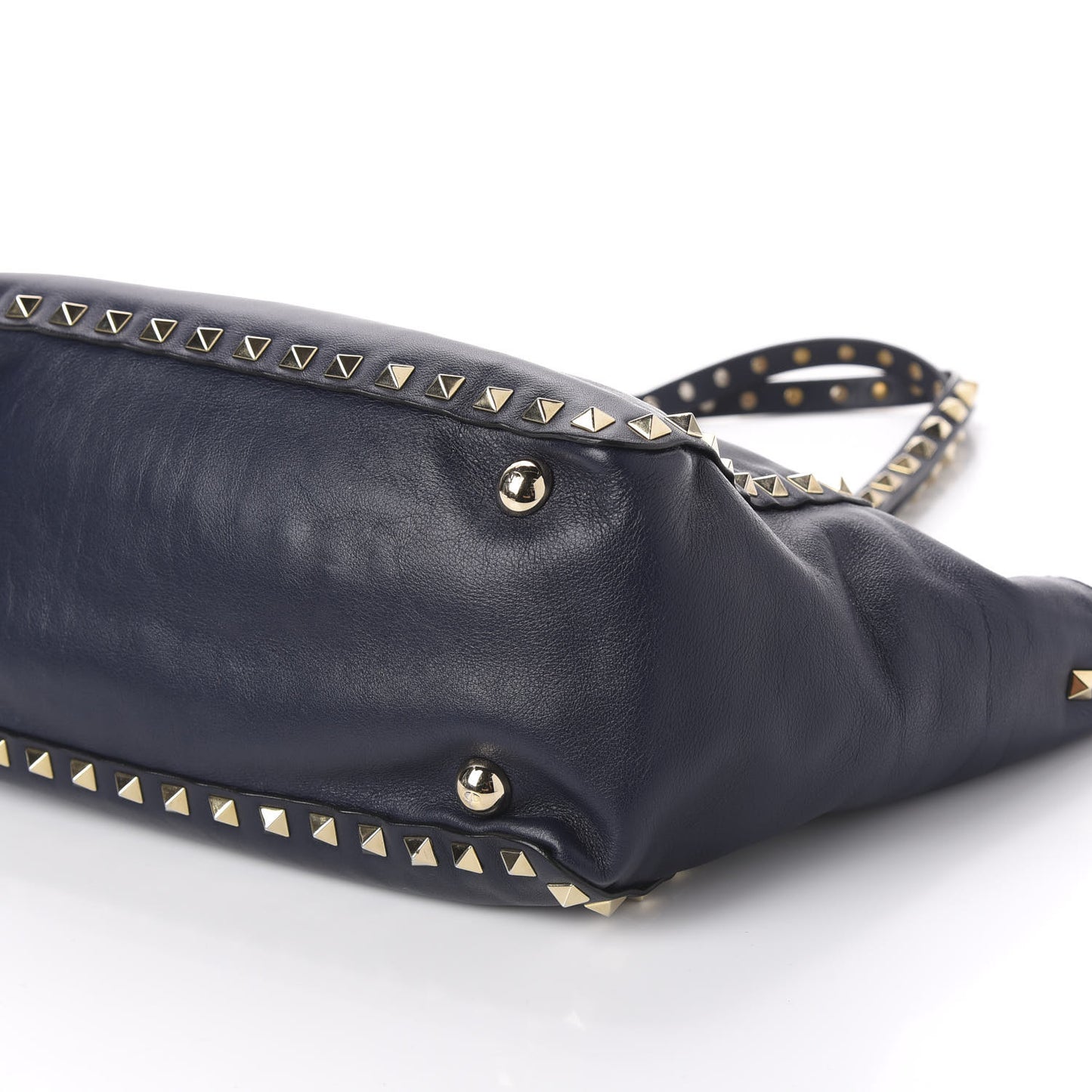 Vitello Small Rockstud Tote Marine