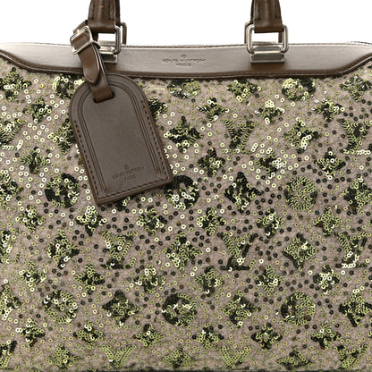 Louis Vuitton Sequin Monogram Sunshine Express Speedy Kaki 7 of 10