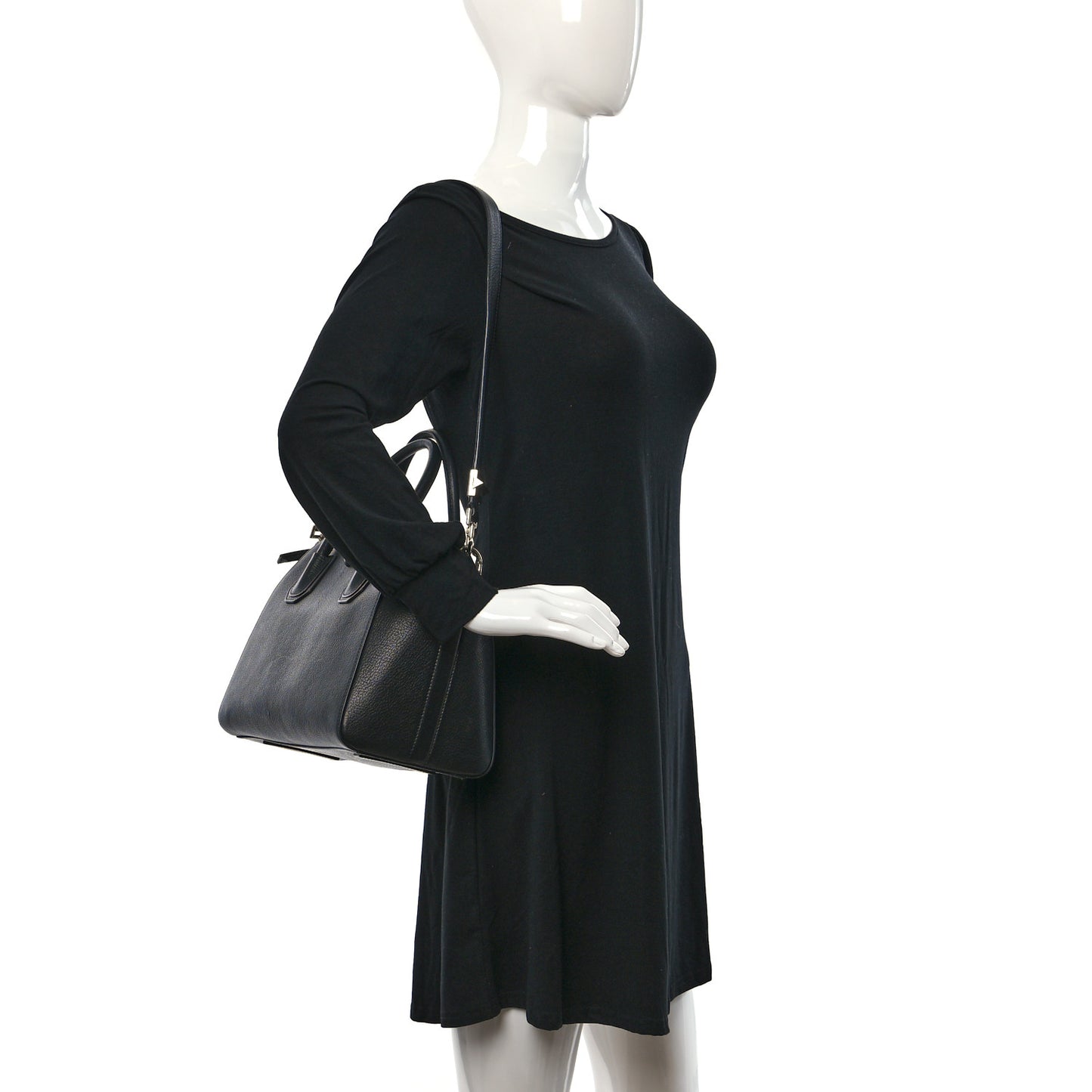Sugar Goatskin Small Antigona Black