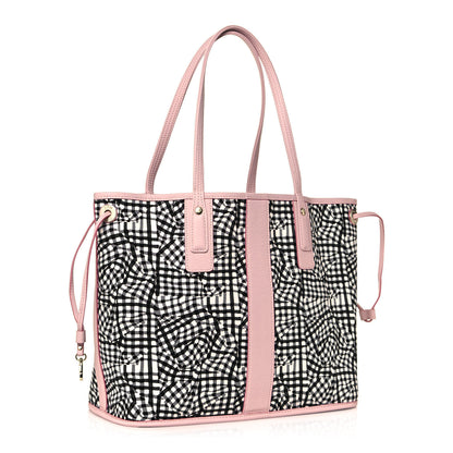 MCM Visetos Medium Liz Reversible Shopper Tote Powder Pink 13 of 19