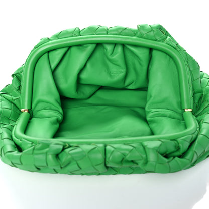 Bottega Veneta Nappa Intrecciato The Pouch Oversized Clutch Parakeet 5 of 15