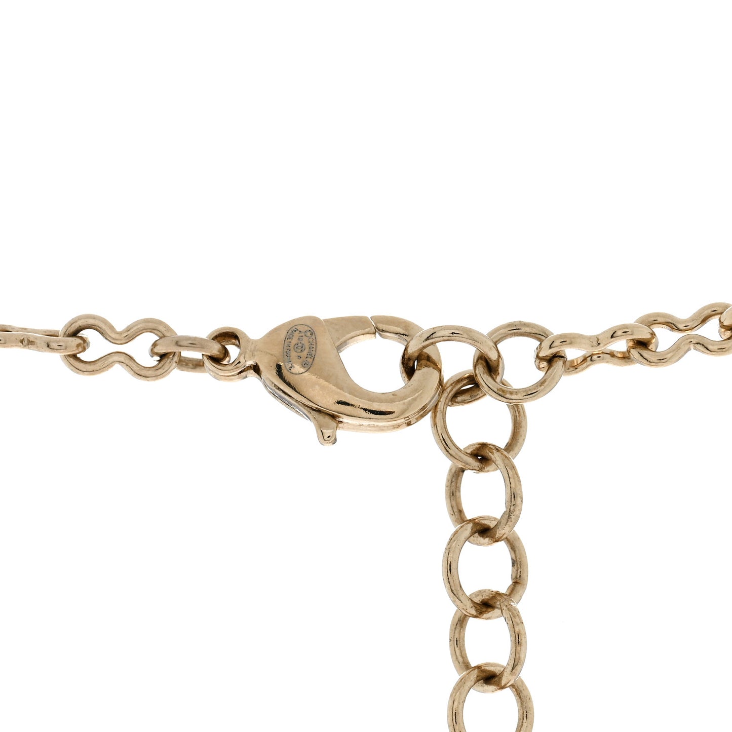 Resin CC Star CC Necklace Gold