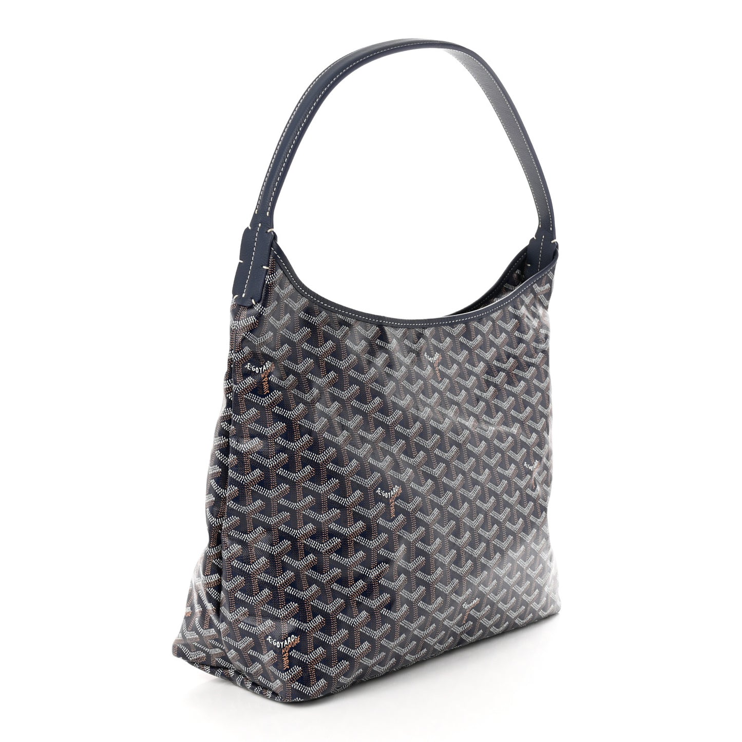 Goyardine Boheme Hobo Navy Blue