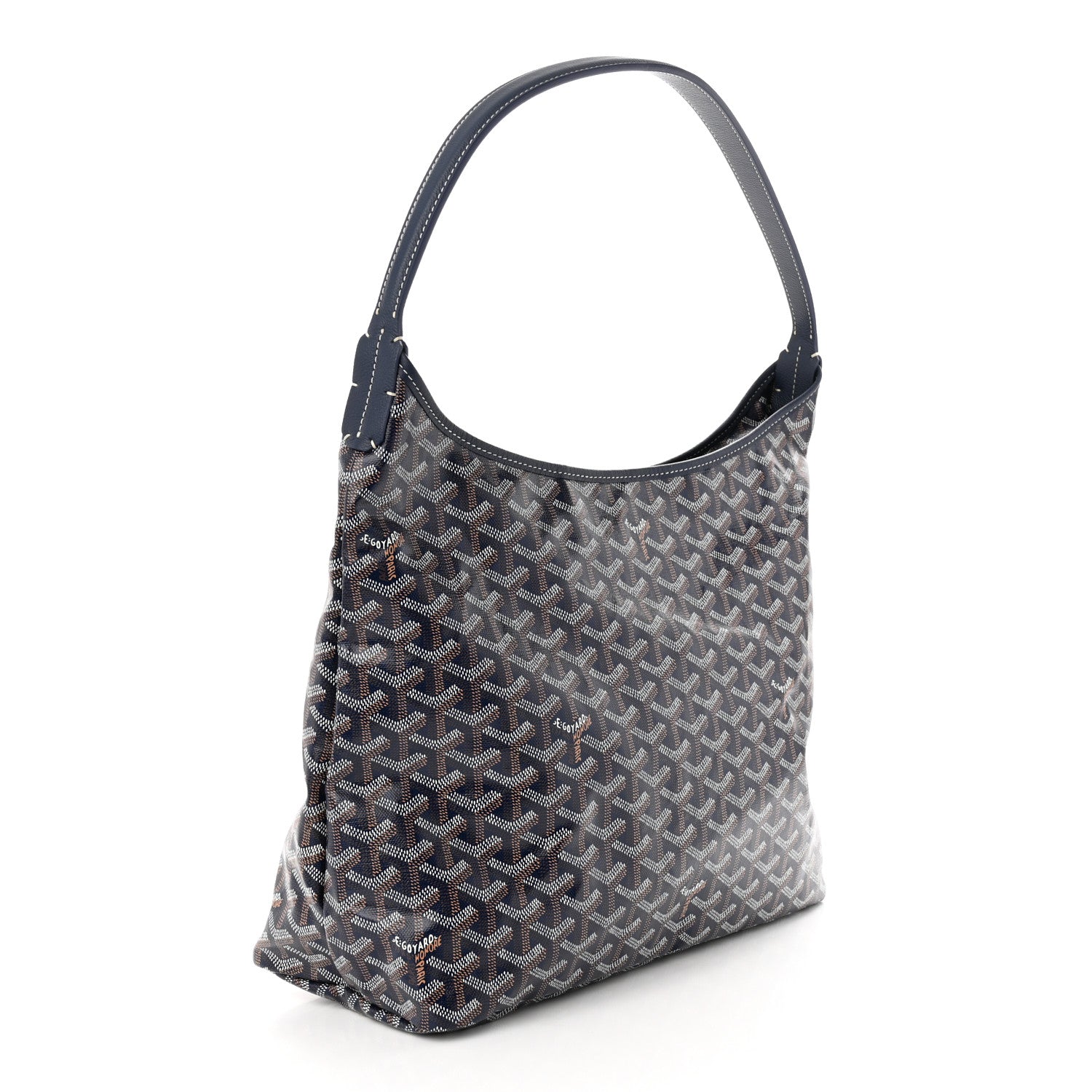 Goyard Goyardine Boheme Hobo Navy Blue 3 of 10