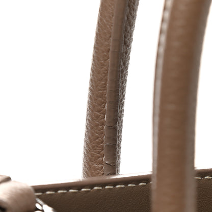 Saint Laurent Grained Calfskin Topstich Baby Sac De Jour Taupe 10 of 12