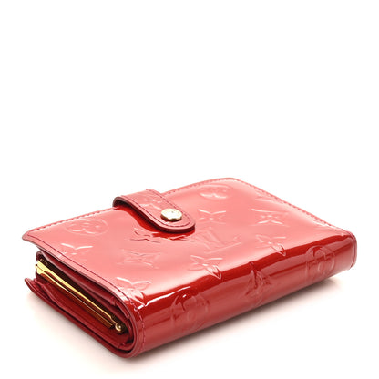 Louis Vuitton Vernis French Purse Wallet Pomme D'Amour 4 of 9