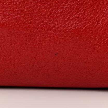 Gucci Pebbled Calfskin Medium Soho Boston Red 16 of 25