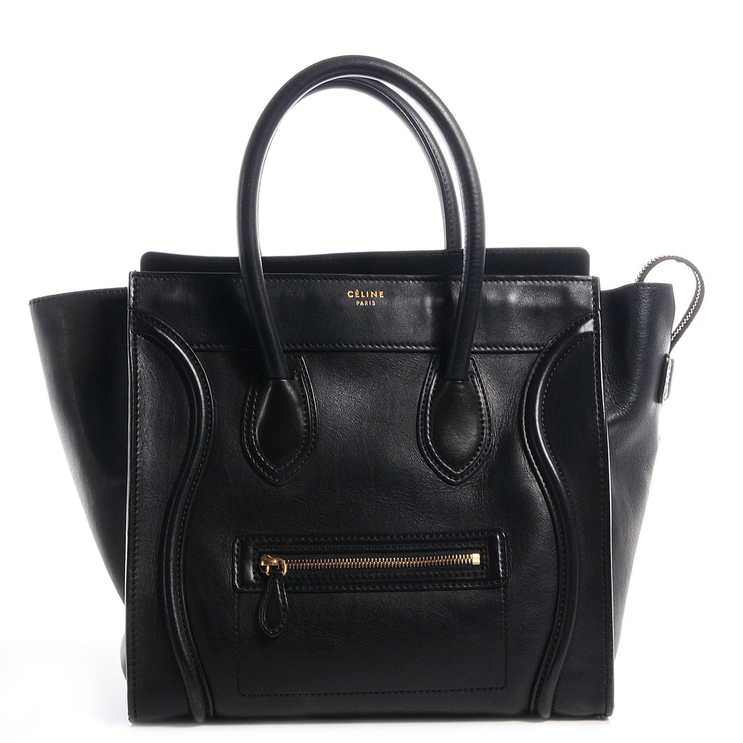 Smooth Calfskin Mini Luggage Black
