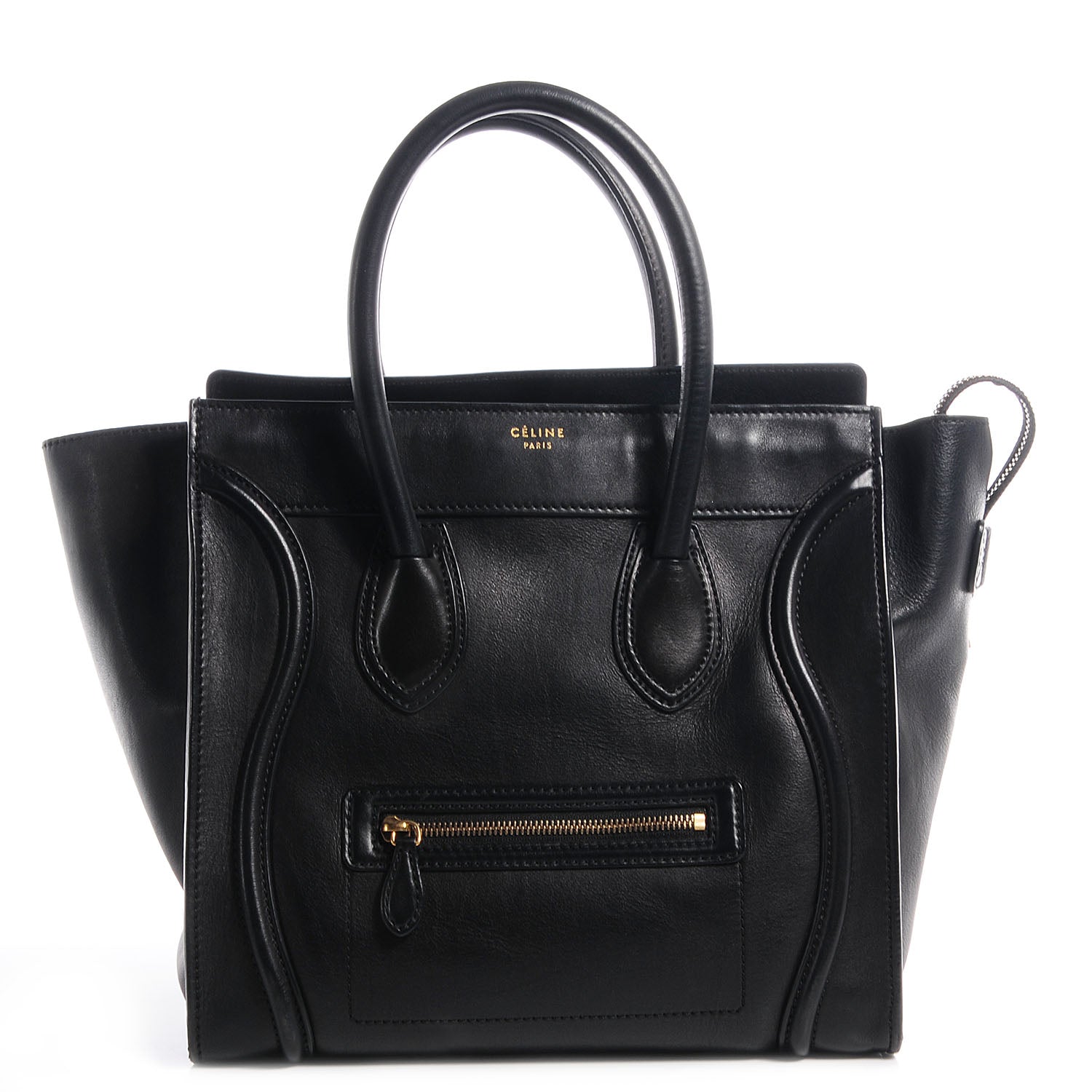 Celine Smooth Calfskin Mini Luggage Black 1 of 9