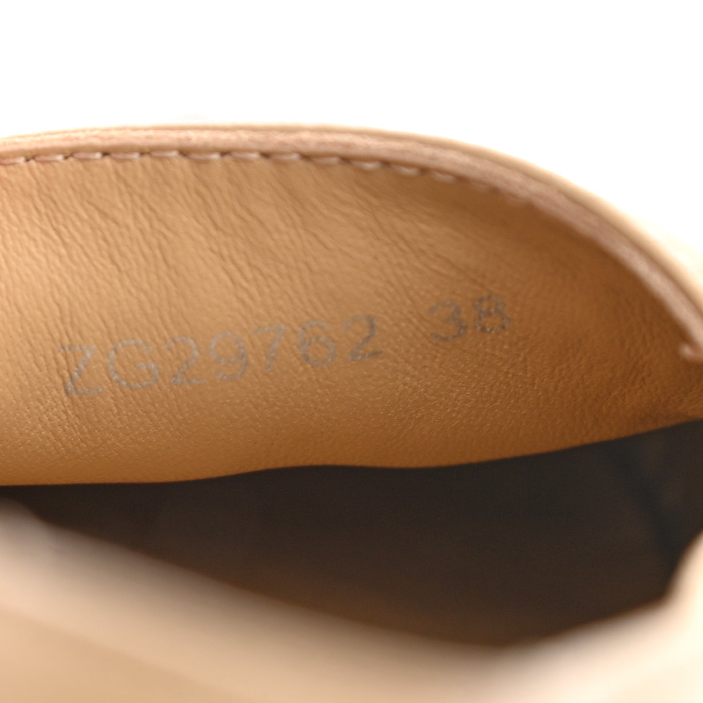 Lambskin CC Espadrilles 38 Beige Black