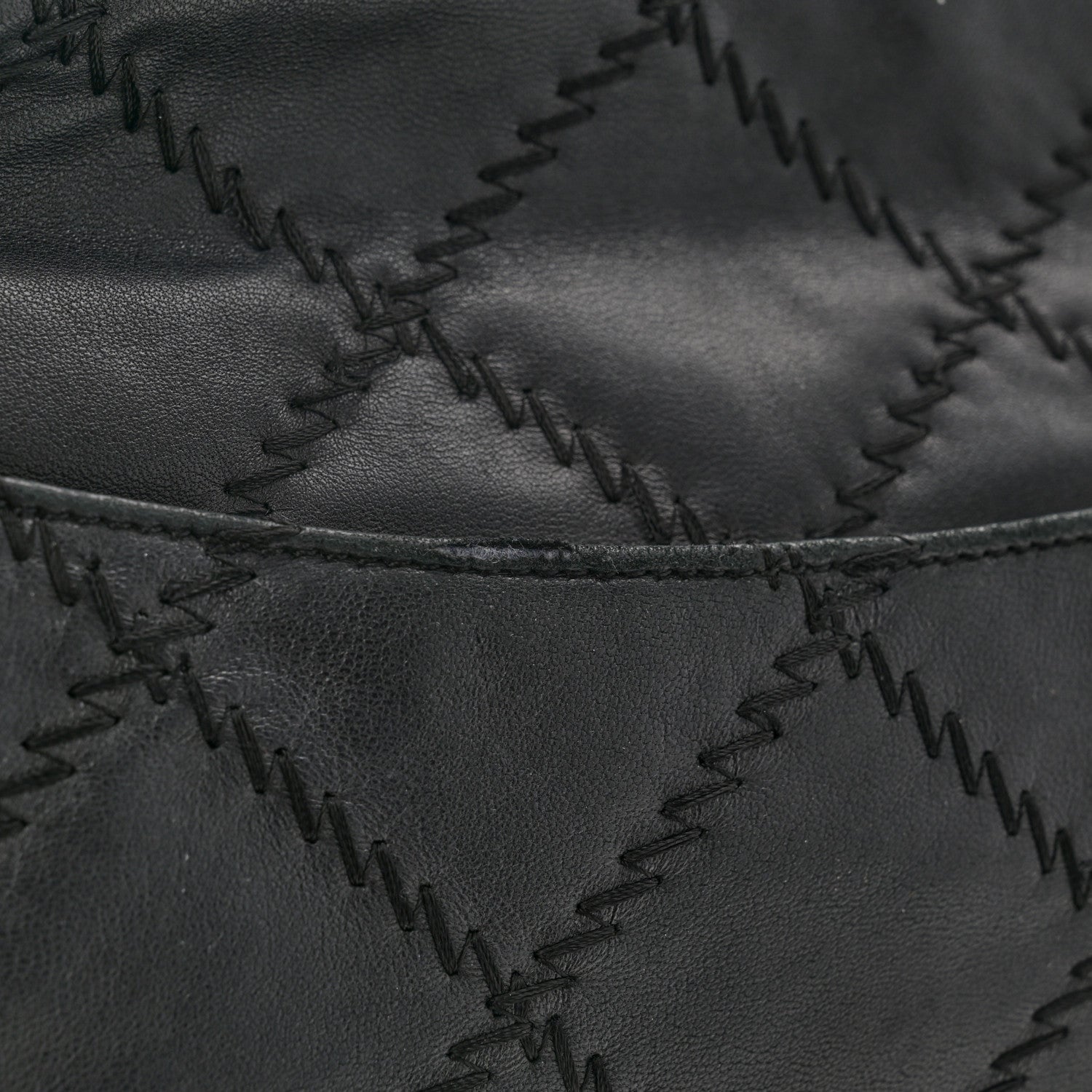 Chanel Lambskin Ultimate Stitch Maxi Flap Black 11 of 11