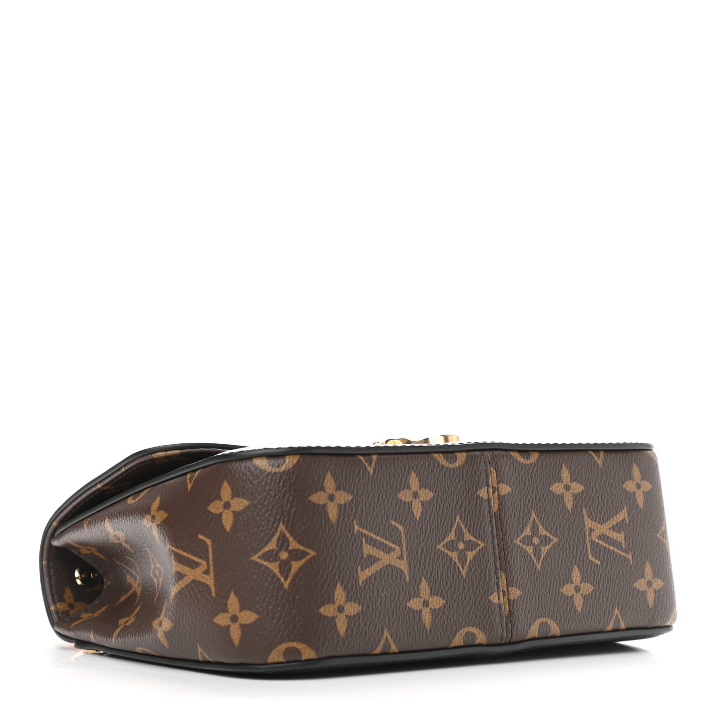 Patent Calfskin Monogram Cherrywood BB Black