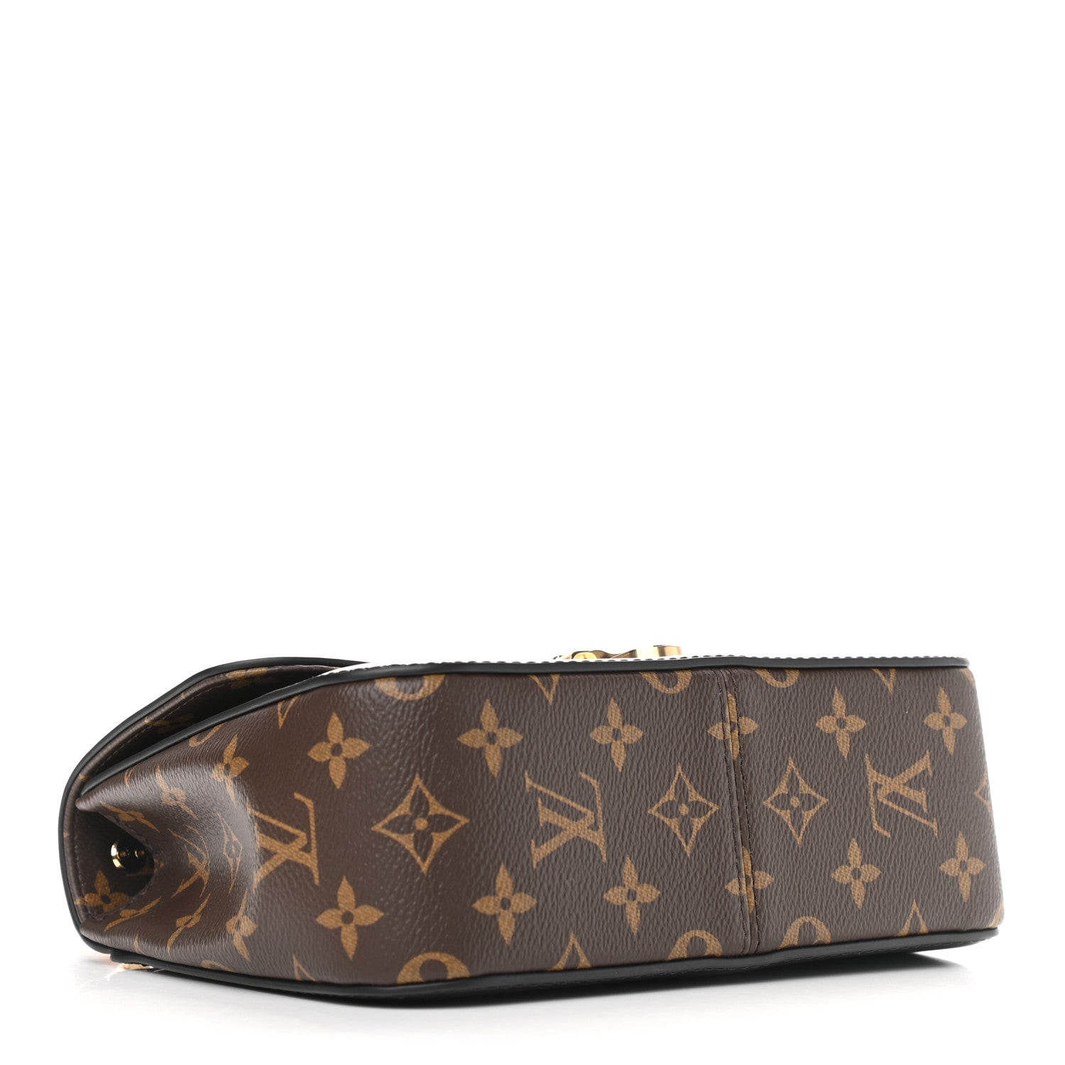 Louis Vuitton Patent Calfskin Monogram Cherrywood BB Black 4 of 8