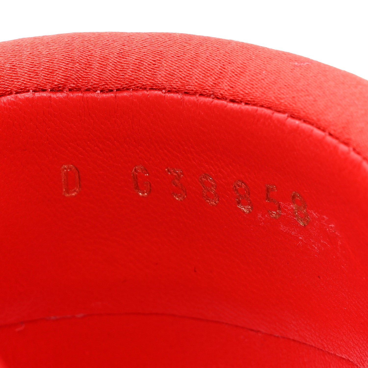 Chanel Satin Mule Sandals 38 Red 8 of 9