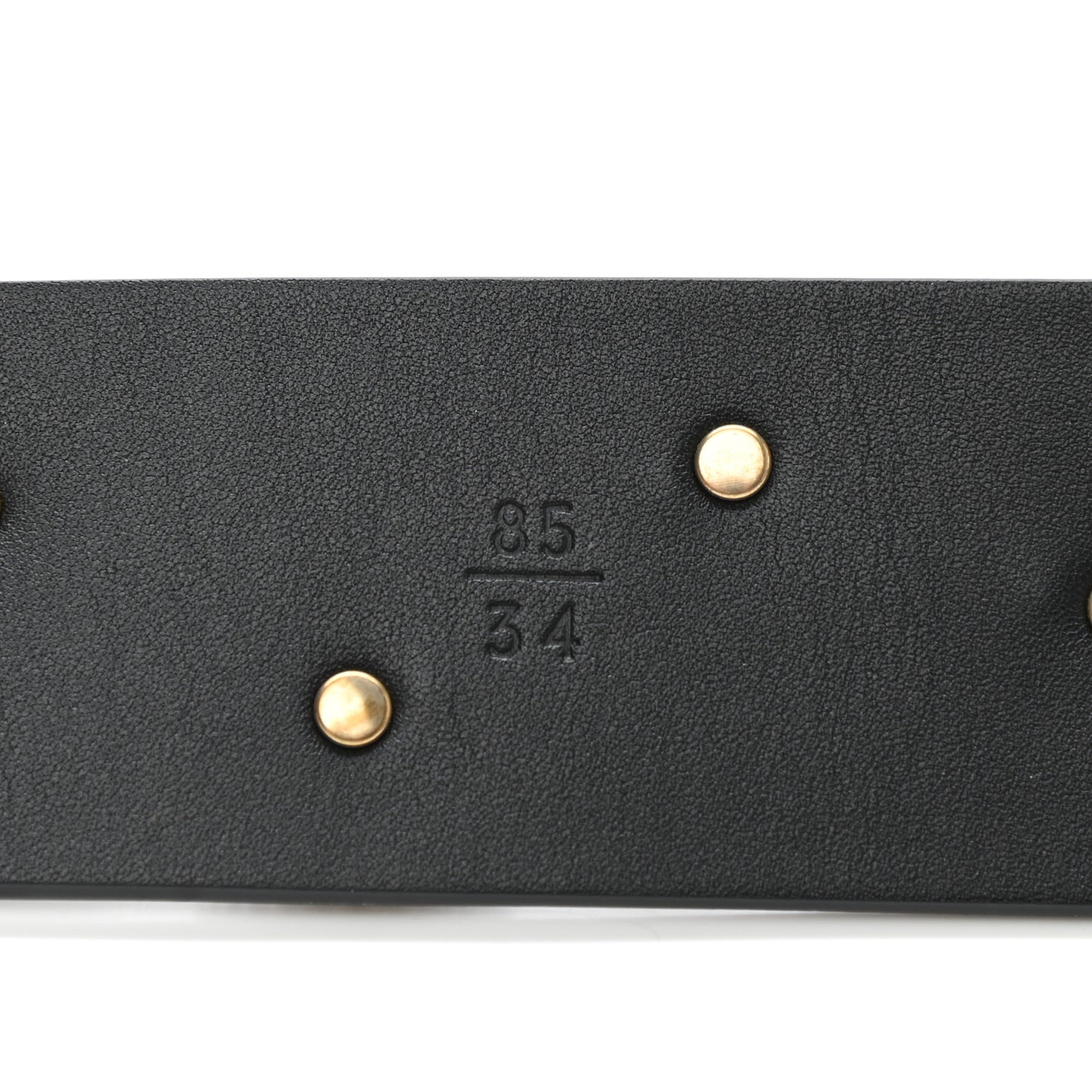 Calfskin CC Medallion Belt 85 34 Black