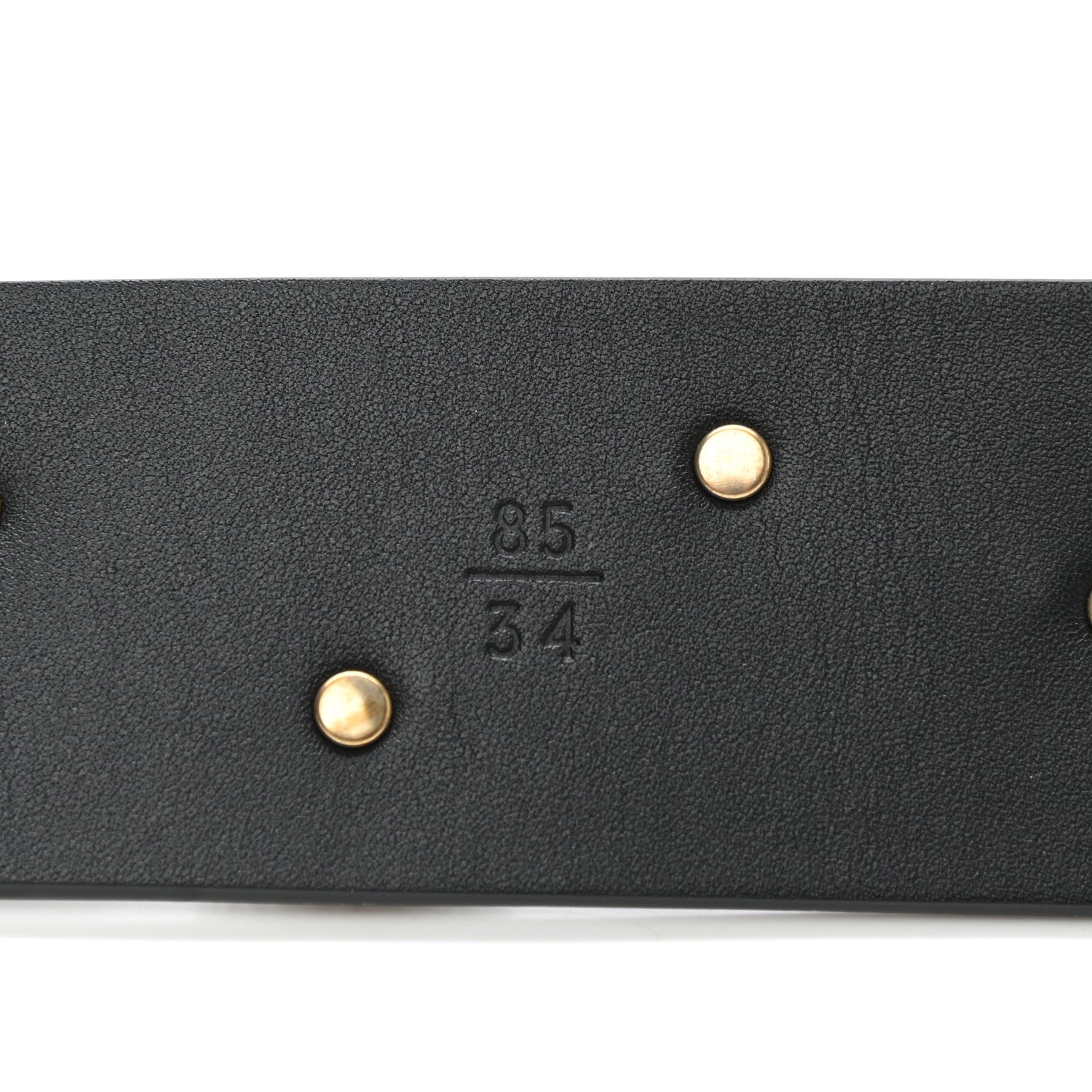 Chanel Calfskin CC Medallion Belt 85 34 Black 6 of 8