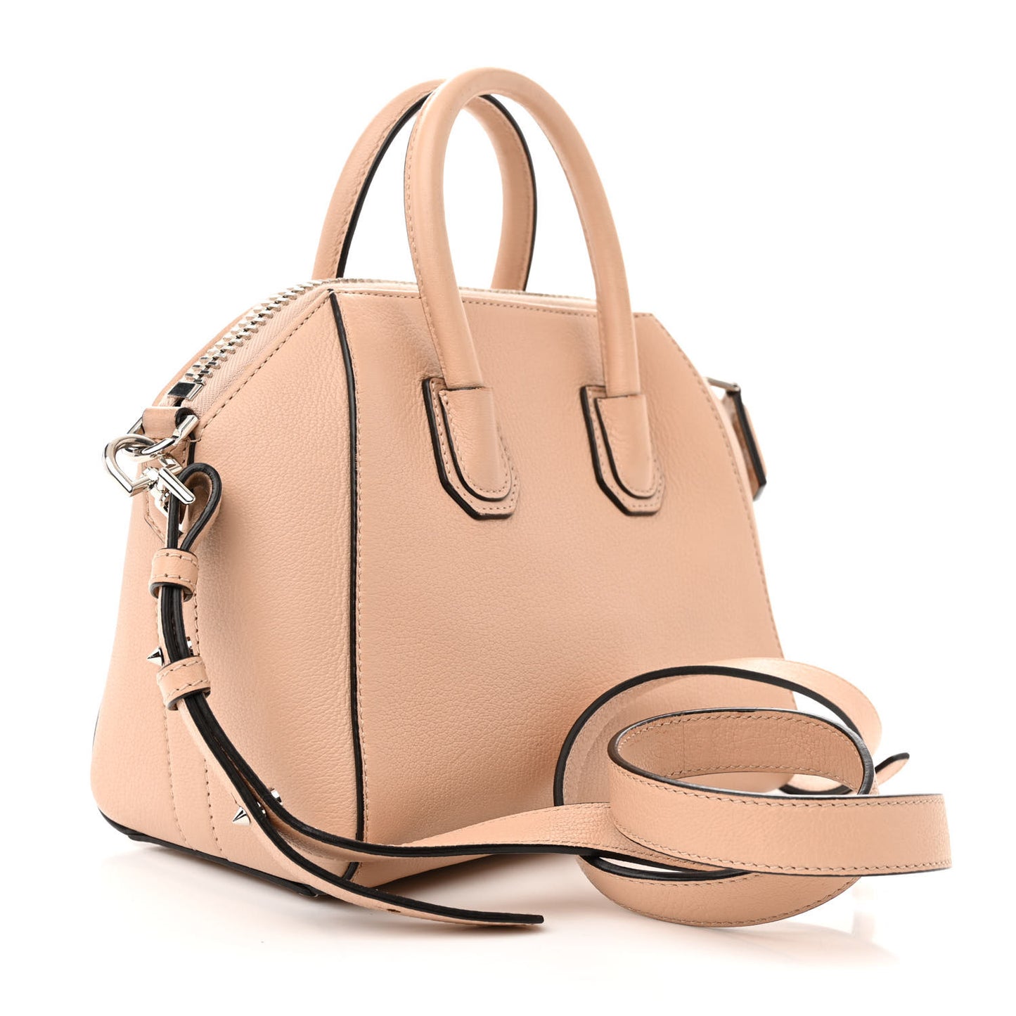 Sugar Goatskin Mini Antigona Powder