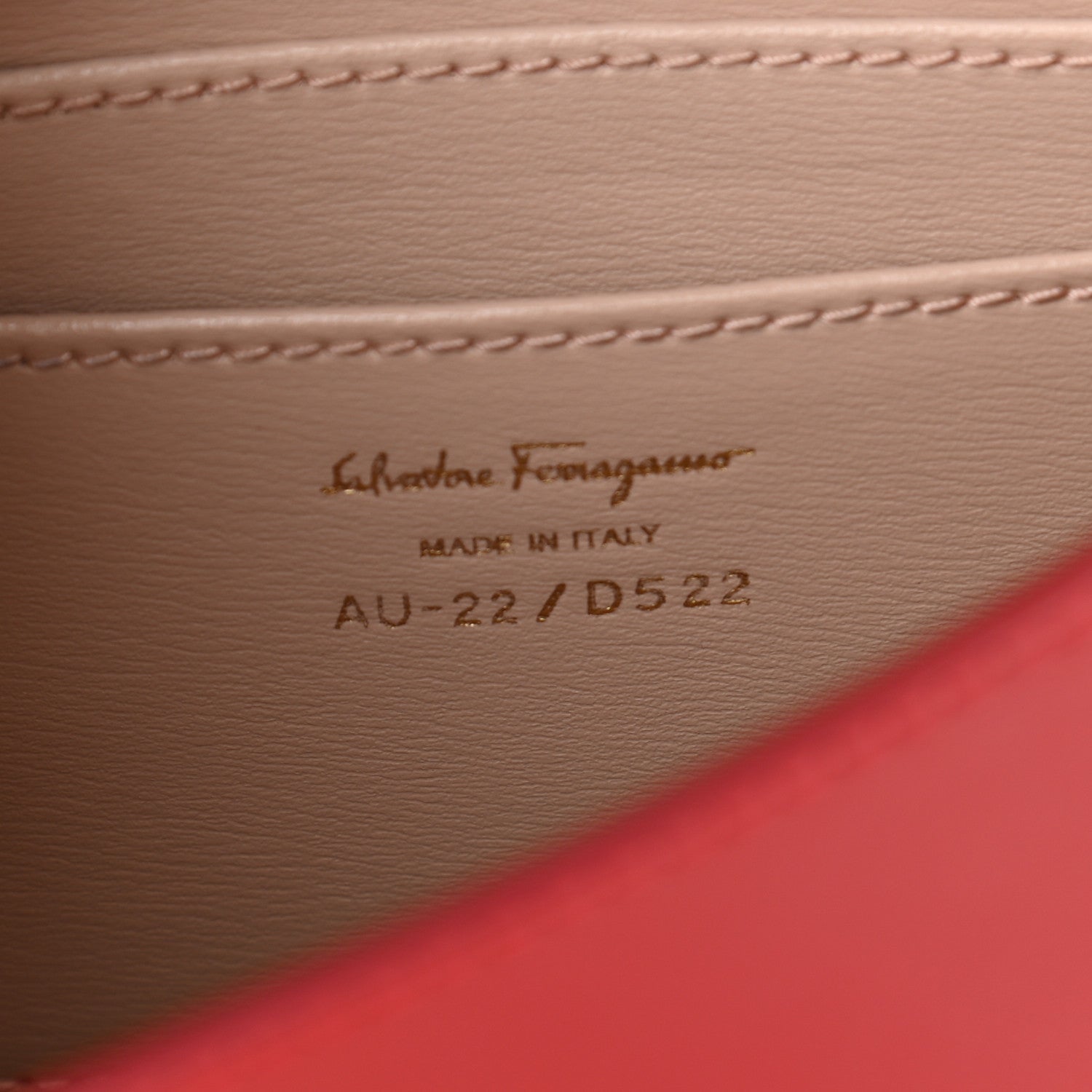 Salvatore Ferragamo Calfskin Gancio City Saddle Bag Red 6 of 9