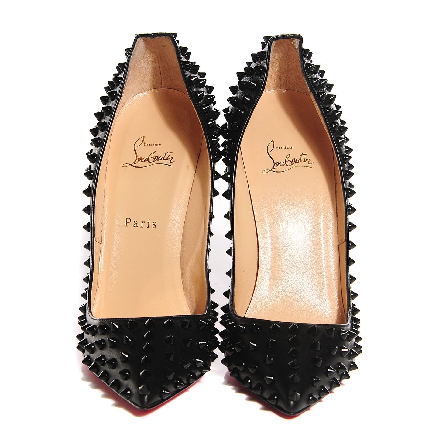 Nappa Pigalle Spikes 120 Pumps 40 Black