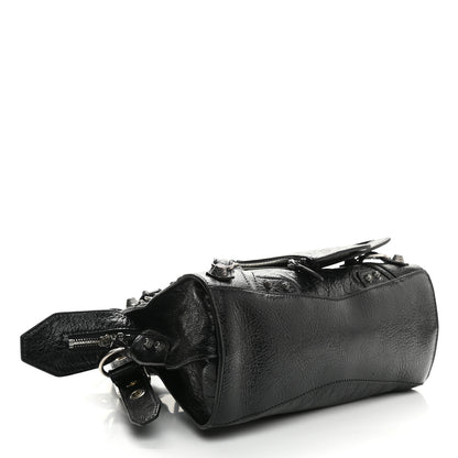 Balenciaga Agneau Arena Neo Cagole Handbag XS Black 4 of 8