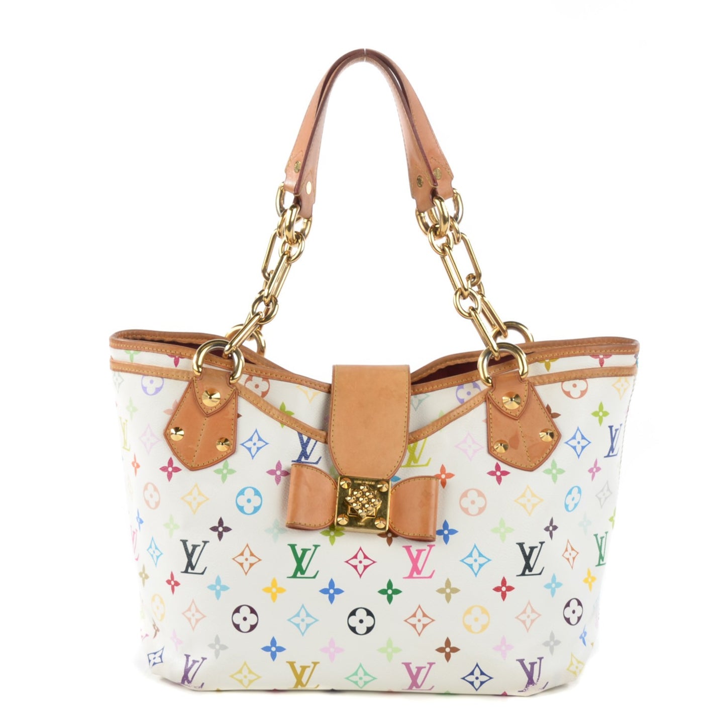 Monogram Multicolor Annie GM White