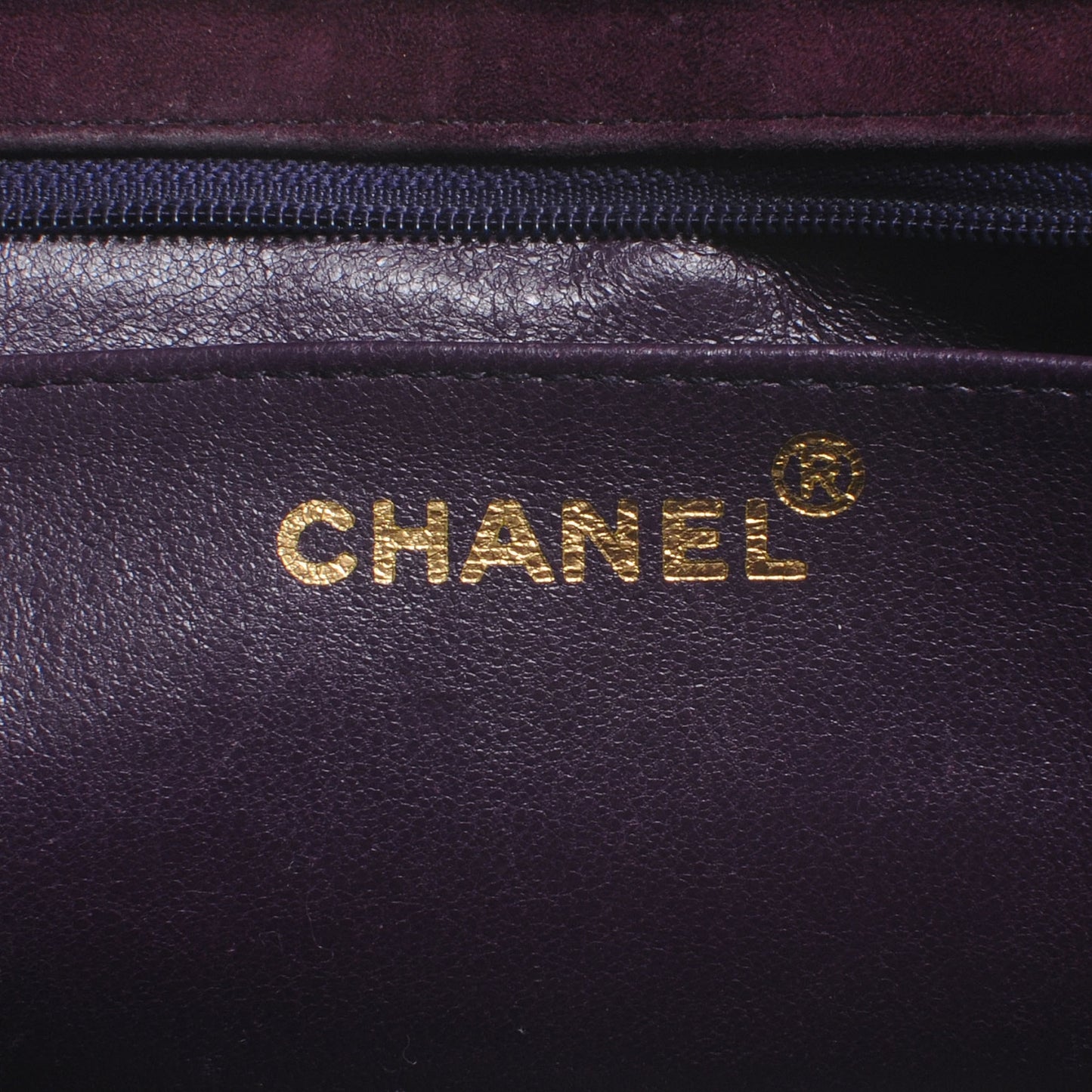 Suede Chevron Shoulder Bag Purple