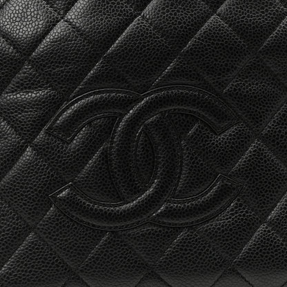 Chanel Caviar Quilted Petit Timeless Tote PTT Black 8 of 10