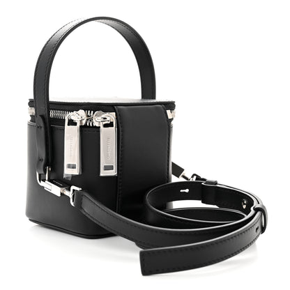 Salvatore Ferragamo Calfskin Micro Vanity Bag Black 3 of 11