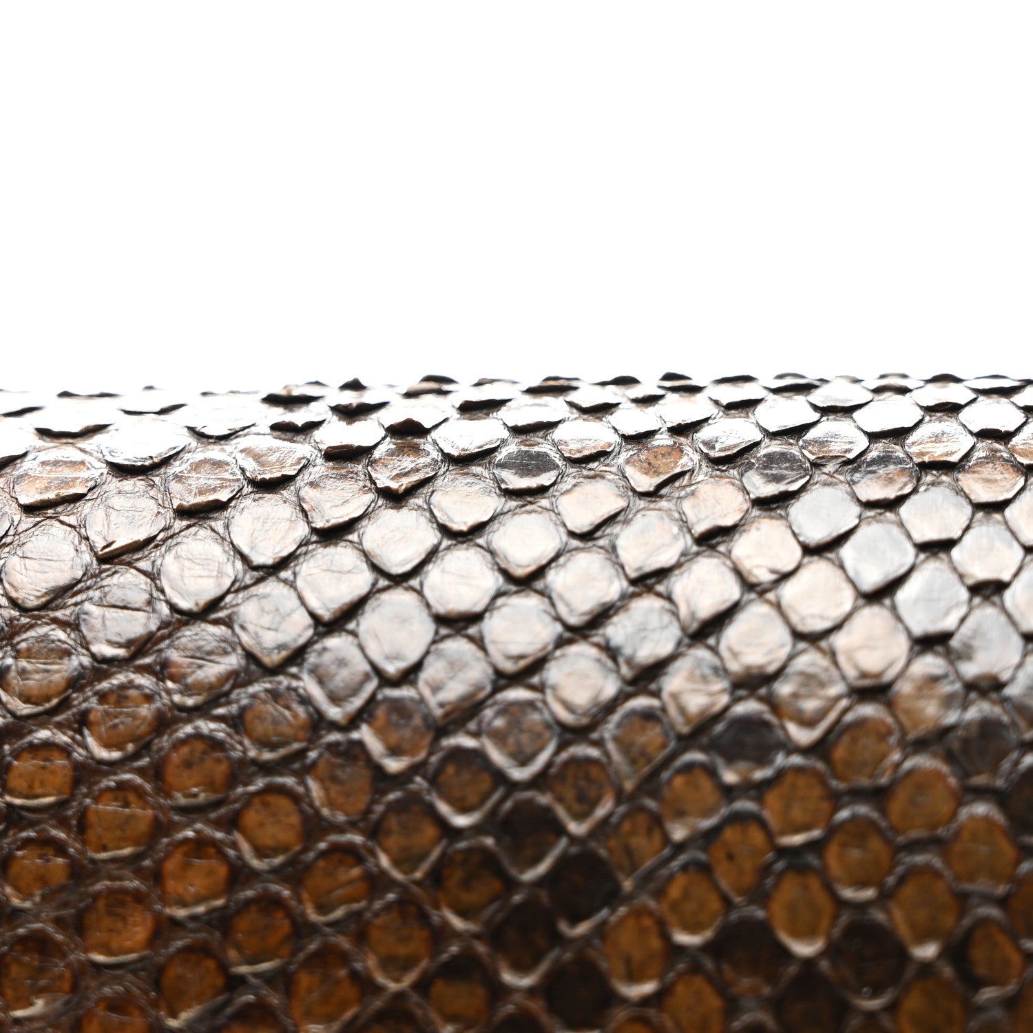 Celine Snakeskin Medium Classic Box Flap Bag Brown 11 of 11