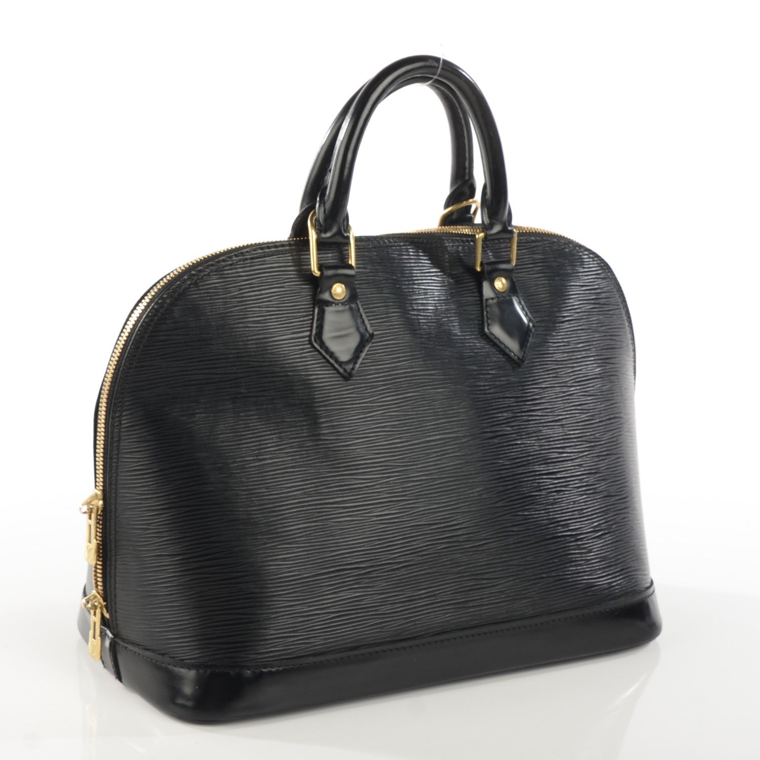 Louis Vuitton Epi Alma PM Black 4 of 10