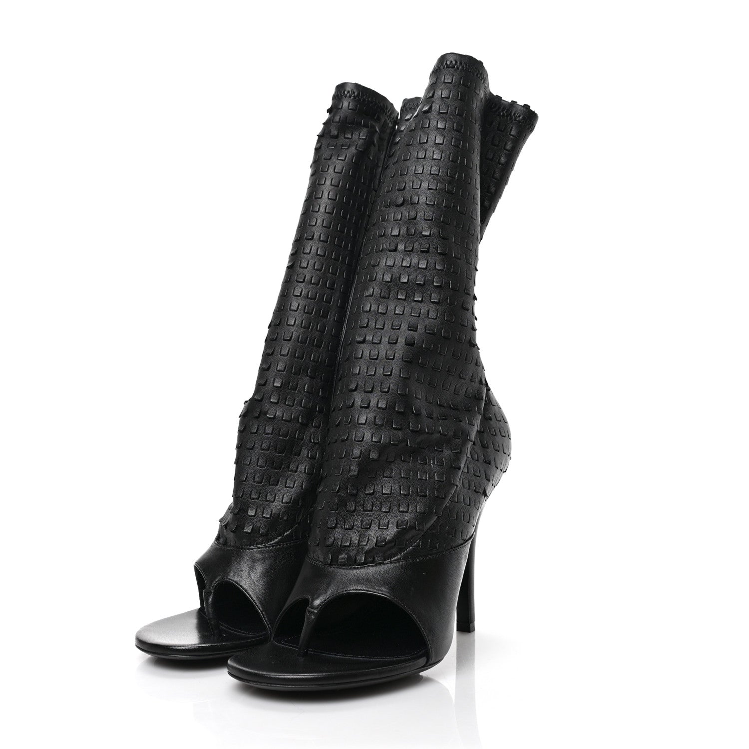 Givenchy Lambskin Look Book Thong Boots 40 Black 3 of 8