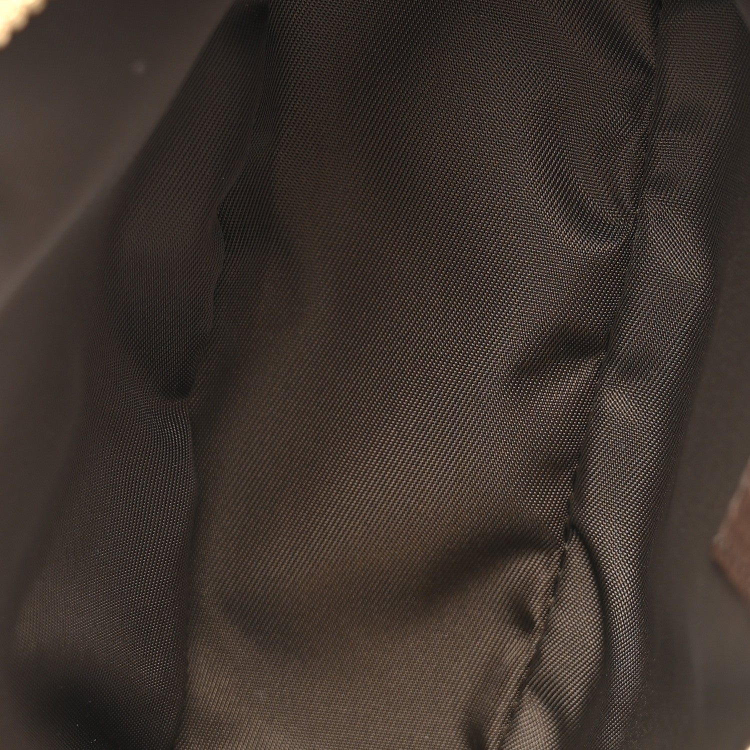 Gucci GG Supreme Monogram Textured Calfskin Web Medium Ophidia Cosmetic Case Beige Ebony New Acero 5 of 9