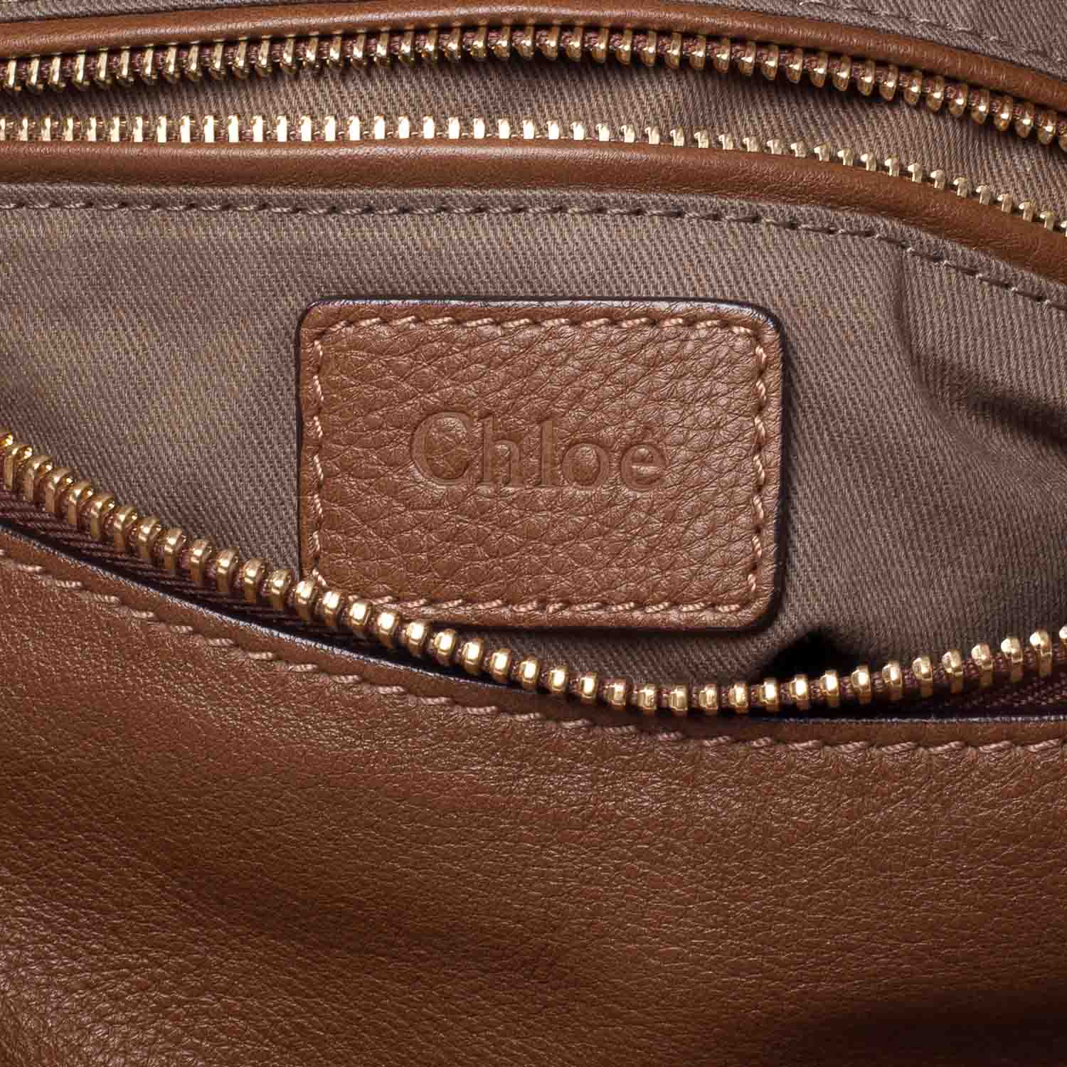 Chloe Leather Large Marcie Hobo 8 of 10