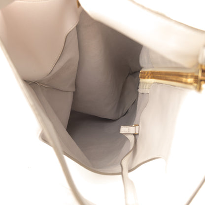 Tom Ford Ramskin Small Alix Padlock Zip Shoulder Bag White 6 of 13
