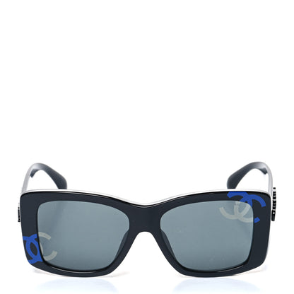 Chanel Acetate CC Sunglasses 71472A Black 2 of 8