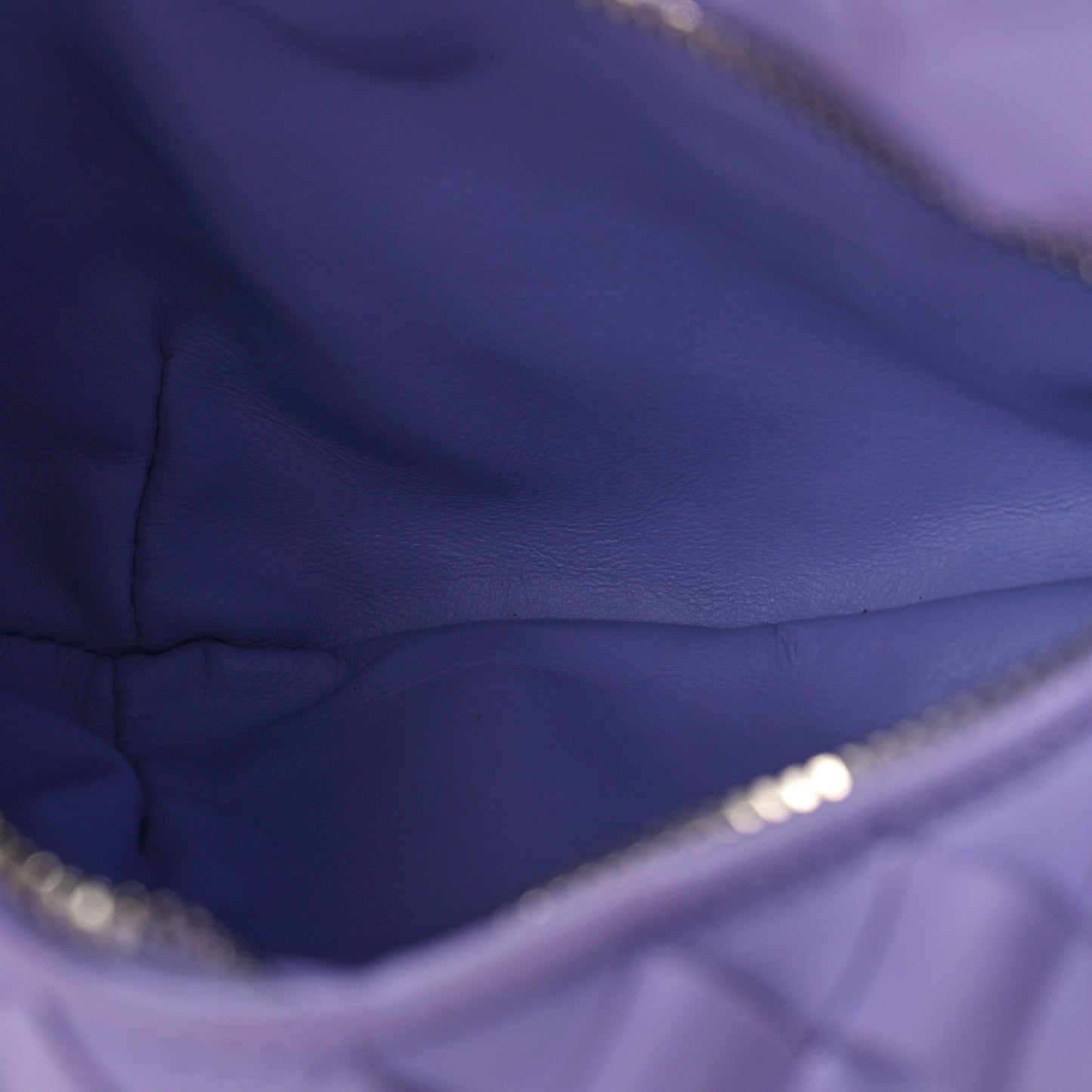 Nappa Intrecciato Mini Jodie Lavender