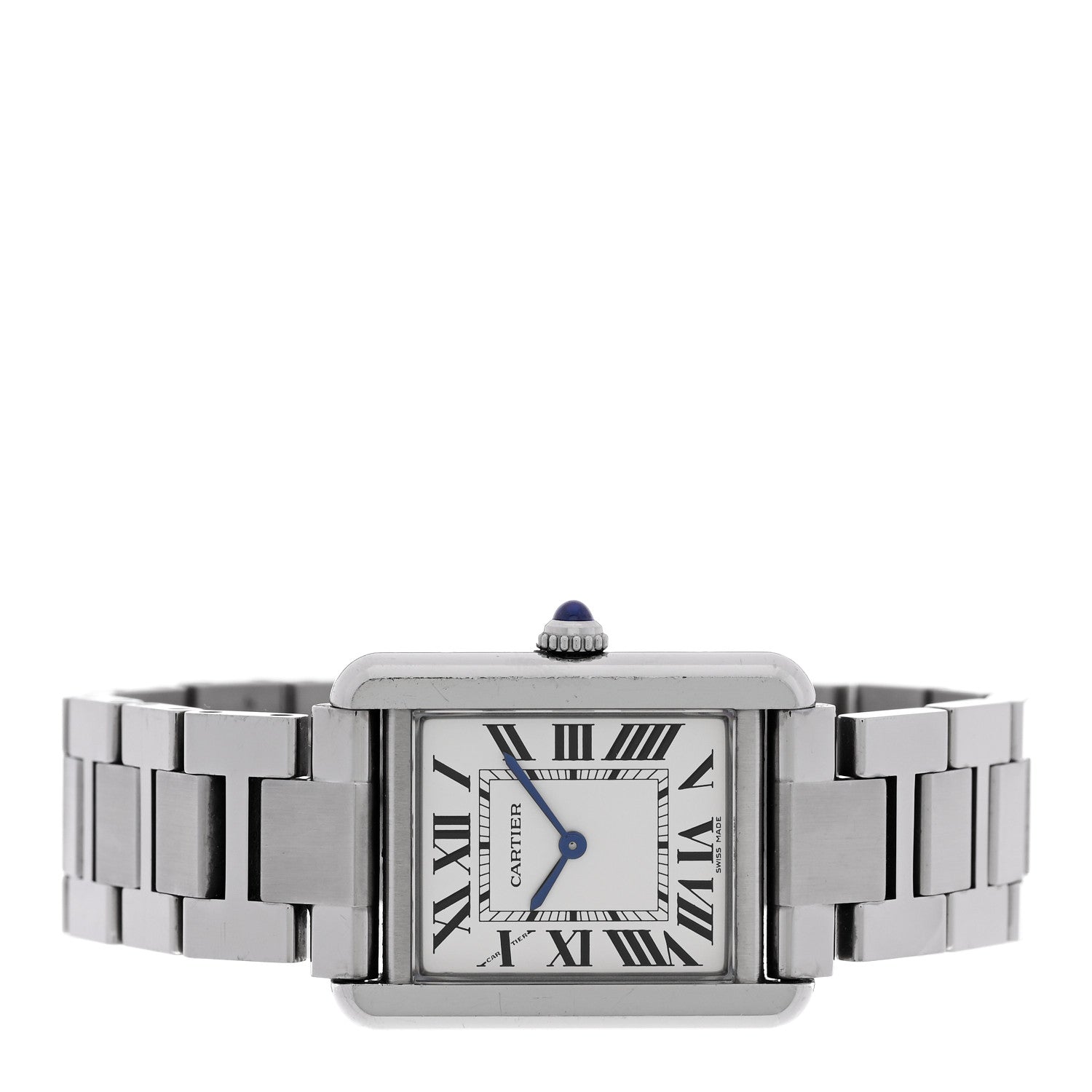 Cartier Stainless Steel 24mm Tank Solo Quartz Watch 2 of 5